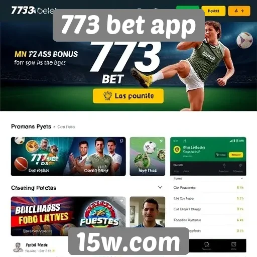 Ofertas de bônus e promoções no 773 bet app